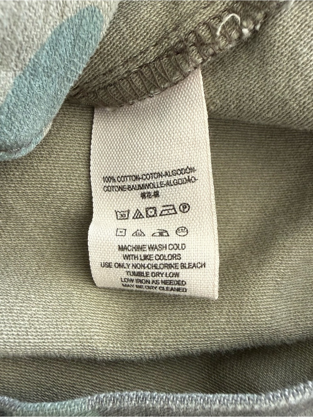 Free People Not Your Brother's Green Camo Print Surplus Jacket - Picture 12 of 12
